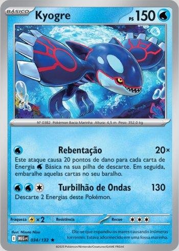 Kyogre #034/132