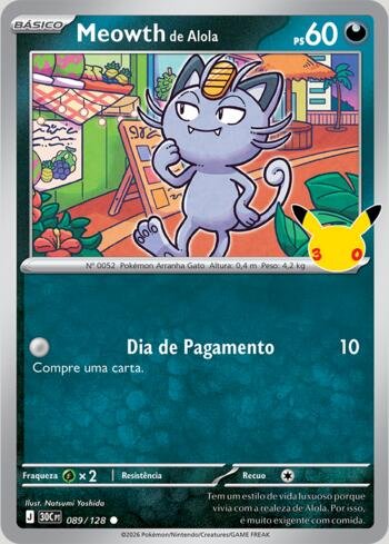 Meowth de Alola #089/128