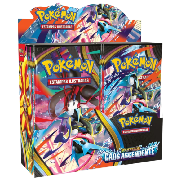 Booster Box Pokémon Megaevolução: Caos Ascendente